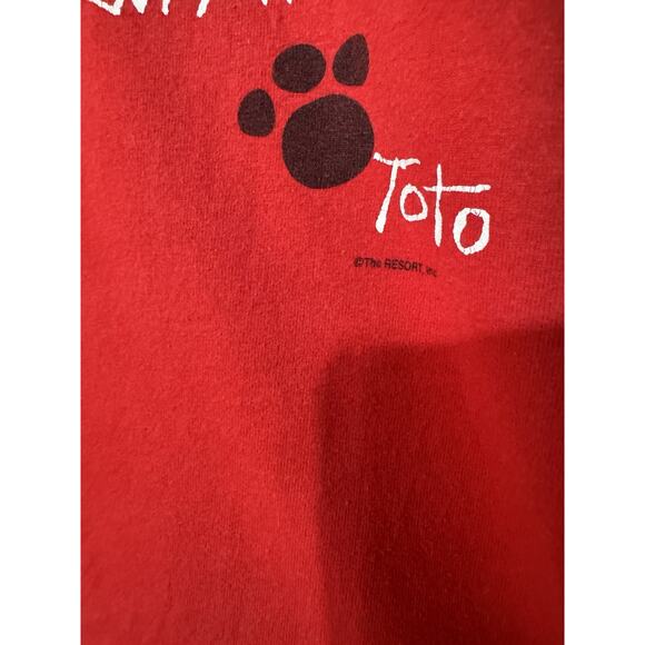 Wizard of Oz Dear Dorothy Red T-Shirt Size Large 100% Cotton - Picture 5 of 5